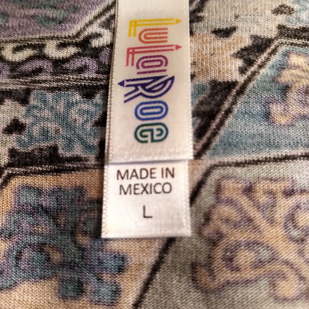 Super Soft Lularoe Tunic Tee Like New L - Picture 3 of 5